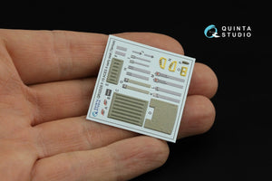 Quinta Studio QD32155 F-15C Early/F-15A/F-15J early 3D-Printed &amp;amp; coloured Interior on decal paper (Tamiya) 1/32 – imagen 7