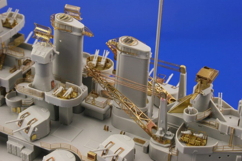 Eduard 53018 USS BB-55 North Carolina 1/350 Trumpeter – imagen 15