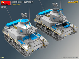 MiniArt 35421 BRITISH STUART MK.I HONEY EARLY PROD. INTERIOR KIT 1/35 – imagen 5