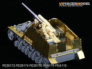 Voyager Model PE35175 WWII Hummel Early Version Amour Plate for DRAGON 6150/6204 1/35 – Bild 2