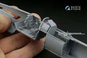 Quinta Studio QD48236 IL-2 1943 (two-seat) 3D-Printed &amp;amp; coloured Interior on decal paper (for Zvezda kit) 1/48 – Bild 9