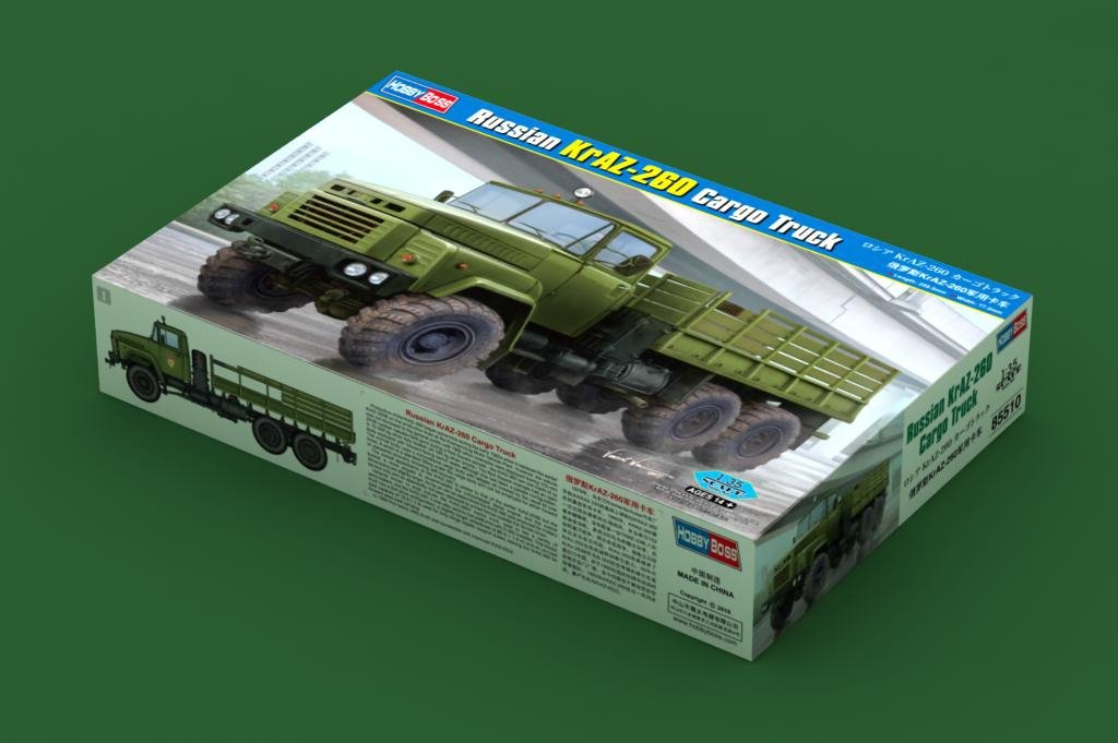 Hobby Boss 85510 Russian KrAZ-260 Cargo Truck 1/35 – imagen 2
