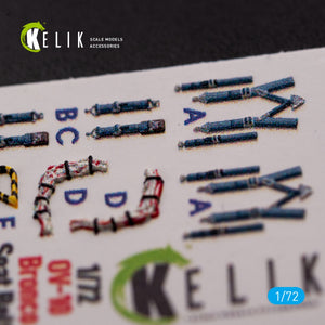 KELIK K72081 OV-10D+ &amp;quot;Bronco&amp;quot; interior 3D decals for ICM kit 1/72 – Bild 8