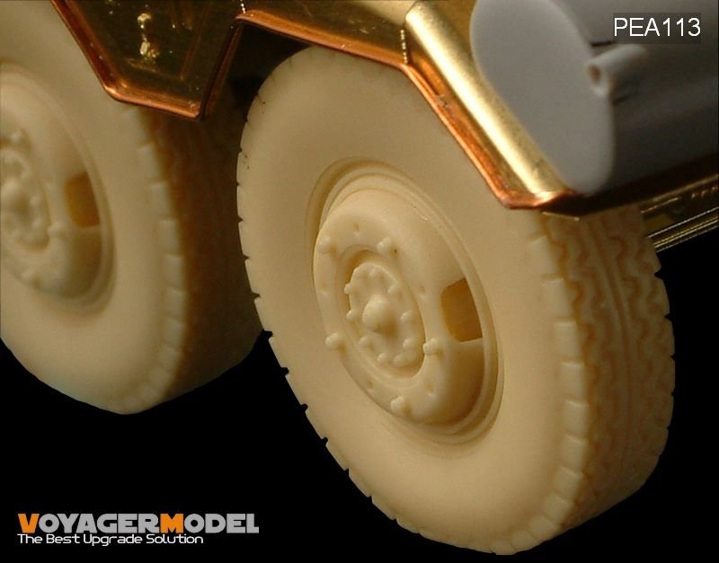Voyager Model PEA113 Road Wheels for Sd.Kfz.234 Pattern 4 (For DRAGON) 1/35 – imagen 2