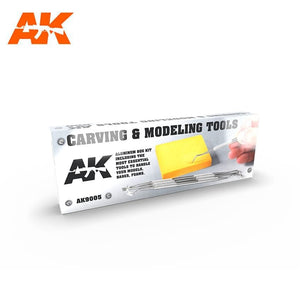 Coffret de luxe d&amp;#39;outils de sculpture AK Interactive AK9005