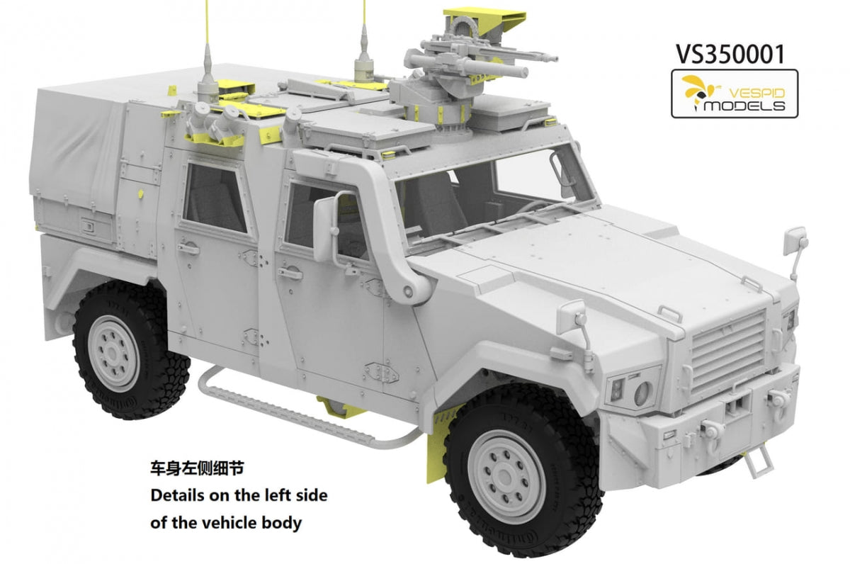 Vespid Models VS350001S German Utility Vehicle 2011 Production Eagle IV ( DELUX EDITION ) 1/35 – immagine 6