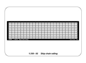 Aber 350-02 Ship chain railing 1/350 – immagine 5