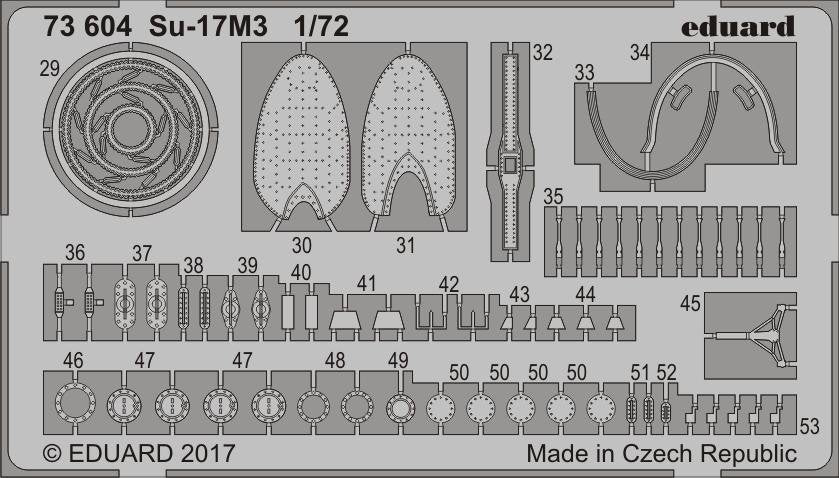 Eduard 73604 Su-17M3 MODELSVIT 1/72 – imagen 2