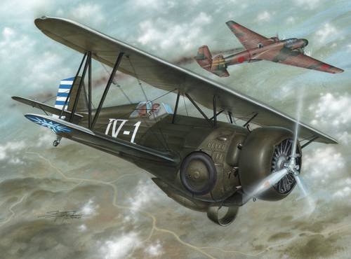 Maquette Special Hobby 72223, modèle 68 Hawk III, Premier as chinois (1/72)
