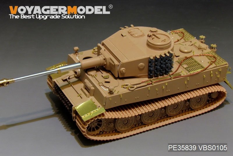Maquette Voyager PE35839 Tigre I allemand de la Seconde Guerre mondiale, Groupe « Fehrmann » (pour RFM 5005), échelle 1/35 – image 2
