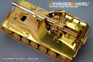 Voyager Model PE35958 WWII German self-propelled howitzer Wespe basic For TAMIYA 35200/35358 1/35 – immagine 9