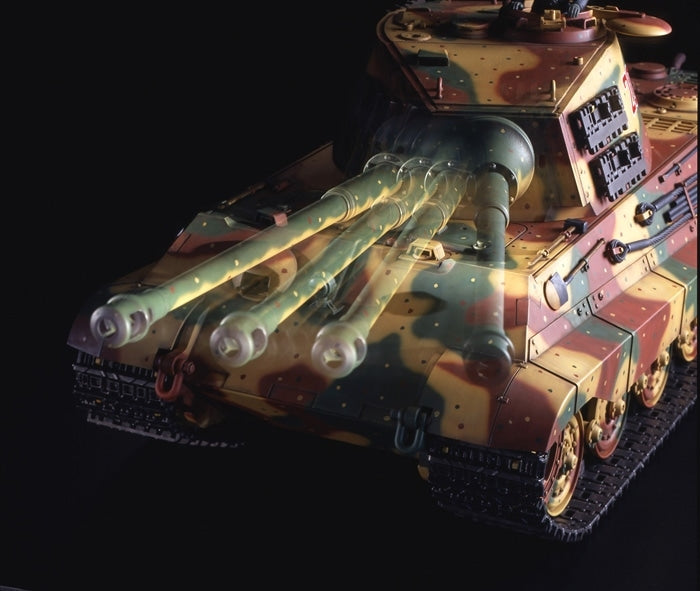 Tamiya 56018 R/C GERMAN HEAVY TANK TYPE VI KING TIGER PRODUCTION TURRET FULL-OPTION COMPLETE KIT 1/16 – Bild 4