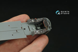 Intérieur imprimé en 3D et coloré sur papier décalcomanie Quinta Studio QD48515 Do 335A-12 Trainer (Tamiya) 1/48 – image 12