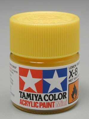 Tamiya X8 Lemon Yellow (81508) Acrylic paint 10ml – Bild 3