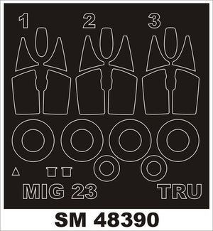 Montex SM48390 MiG-23ML/MF TROMPETTE