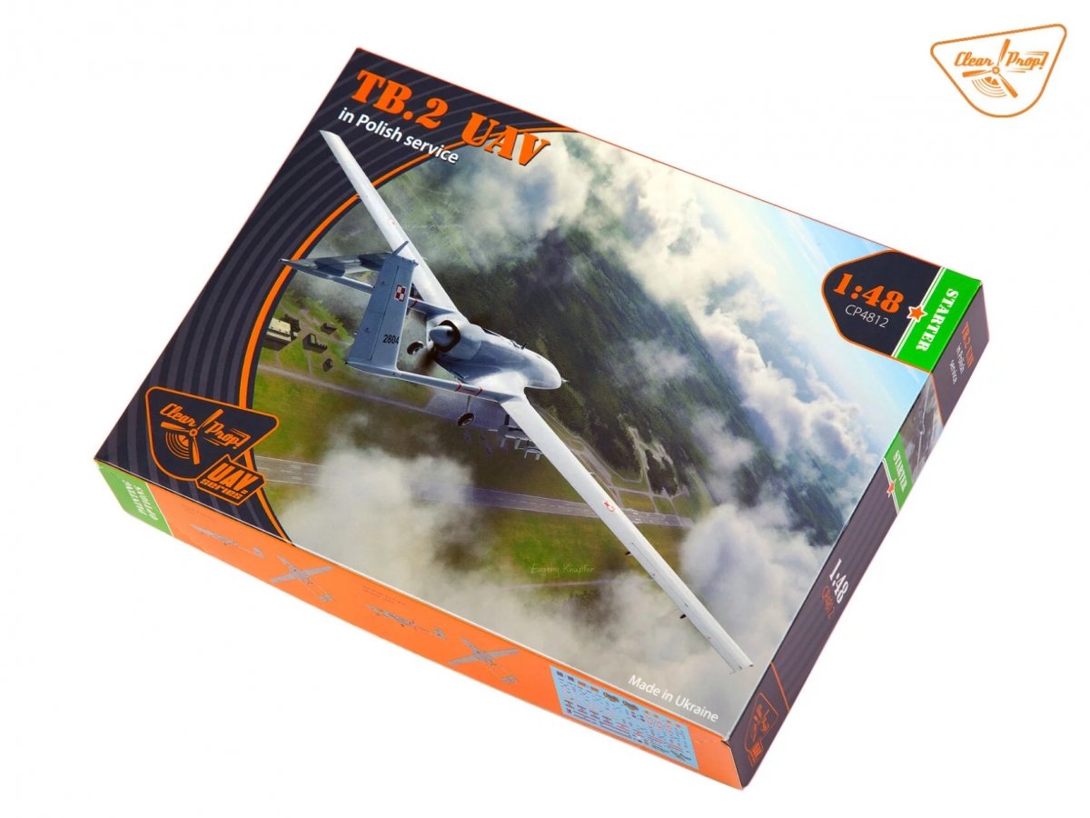 Clear Prop! CP4812 TB.2 UAV in Polish Service STARTER KIT 1/48 – immagine 2