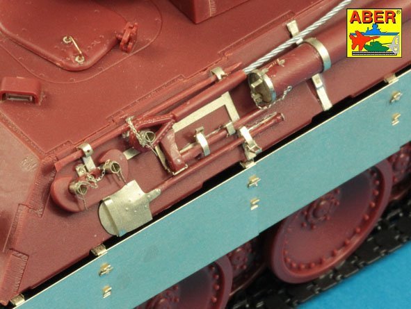 Aber K02M Pz.Kpfw. V Ausf.D/ A (Sd.Kfz.171) Panther 1/35 – imagen 7