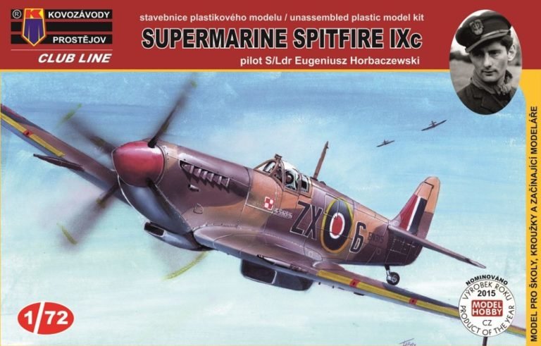Kovozavody Prostejov CLK004 SUPERMARINE SPITFIRE MK.IXC 1/72