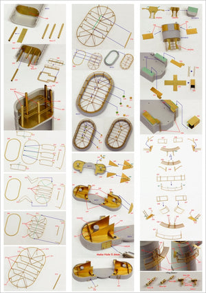 Pontos 23007F1 HMS RODNEY 1942 Detail Up Set 1/200 – imagen 14