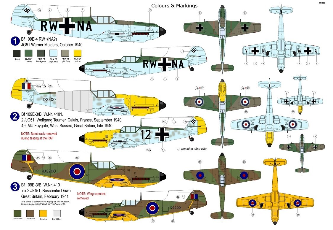 AZ Model AZ7689 Bf 109E-3 „Special marking“ 1/72 – imagen 2