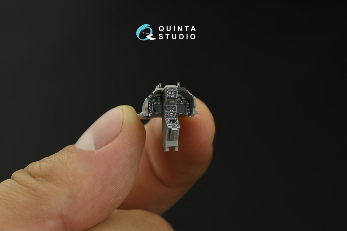 Quinta Studio QDS-48400 F-16C block 25 3D-Printed coloured Interior on decal paper (Kinetic 2022 tool) (Small version) 1/48 – imagen 8