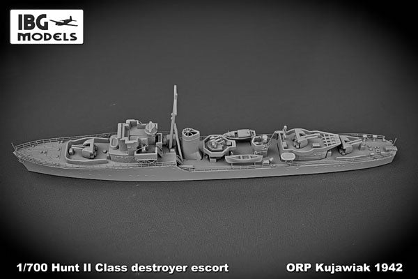 IBG 70002 ORP Kujawiak 1942 Hunt II class destroyer escort 1/700 – imagen 3
