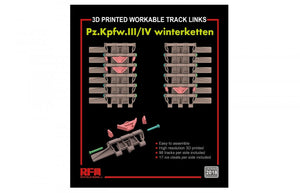 Rye Field Model 2018 Pz.Kpfw.III/IV winterketten 1/35 – Bild 2