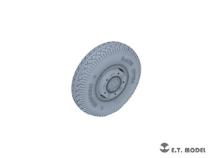 E.T. Model P35-107 WWII German Sd.Kfz.234 Large Diameter Weighted Wheels Type.7 1/35 – imagen 4