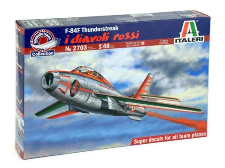 Italeri 2703 - F-84F Thunderstreak Diavoli Rossi 1/48