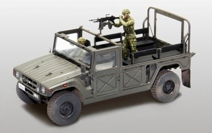 Fine Molds FM41 JGSDF HMV with FN Minimi &amp;amp; 2 Figures 1/35 – imagen 2