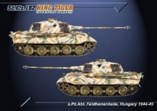 Dragon 6189 Sd. Kfz. 182 King Tiger (Porsche Turret) 1/35 – imagen 4