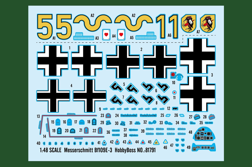 Hobby Boss 81791 Messerschmitt Bf109E-3 1/48 – imagen 19