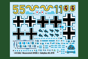 Hobby Boss 81791 Messerschmitt Bf109E-3 1/48 – imagen 19