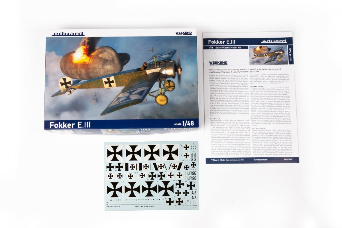 Eduard 8419 Fokker E. III 1/48 – image 3