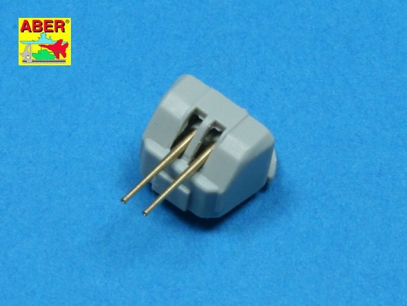 Aber 350L-41 Set of 12 pcs 100 mm barrels M1930 L45 for French ships 1/350 – imagen 5