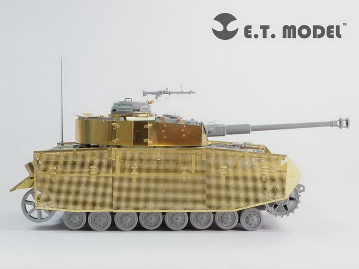 ET Model E35-091 WWII German Pz.Kpfw.IV Ausf.J Schurzen(Late version) (For DRAGON Smart Kit) (1/35) – image 2