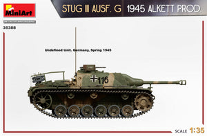 MiniArt 35388 STUG III AUSF. G 1945 ALKETT PROD. 1/35 – imagen 18