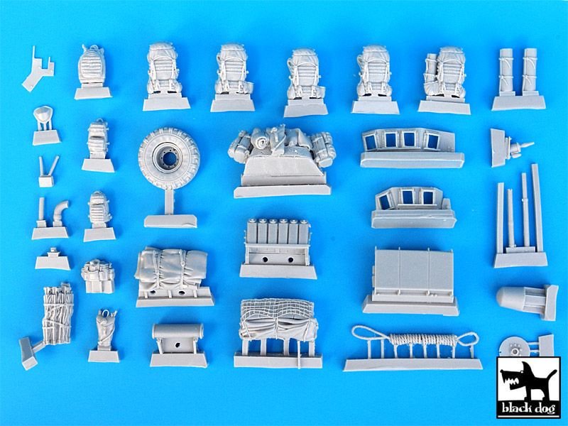 Black Dog T35038 USMC LAV A2 accessories set 1/35 – Bild 6