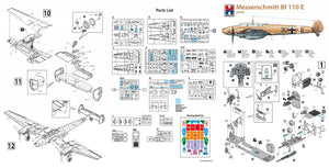 Hobby 2000 32008 Messerschmitt Bf 110 E (Dragon + Cartograf + Masque) 1/32 – image 2