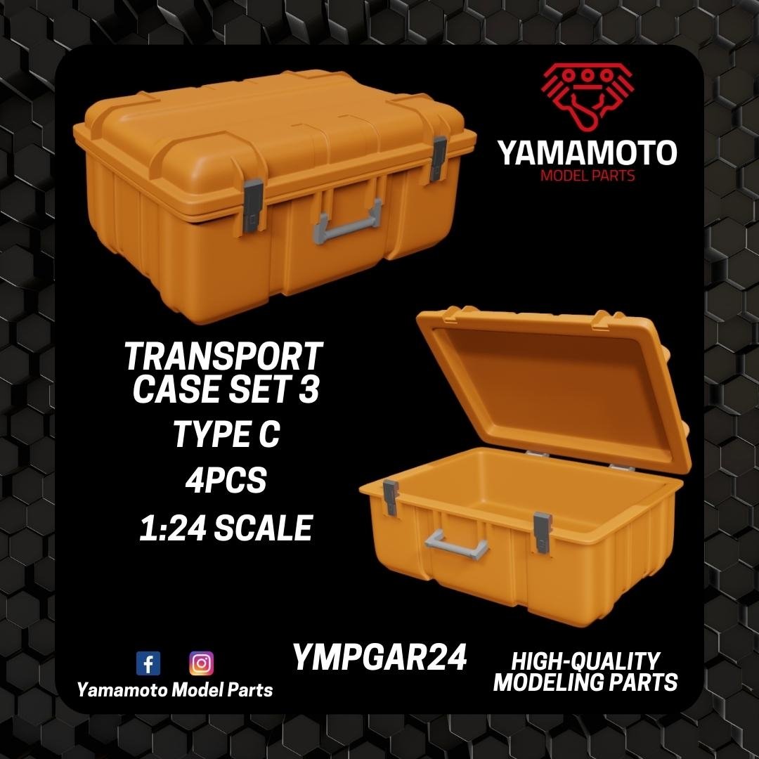 Yamamoto YMPGAR24 Transport Case Set 3 - Type C 1/24 – image 2