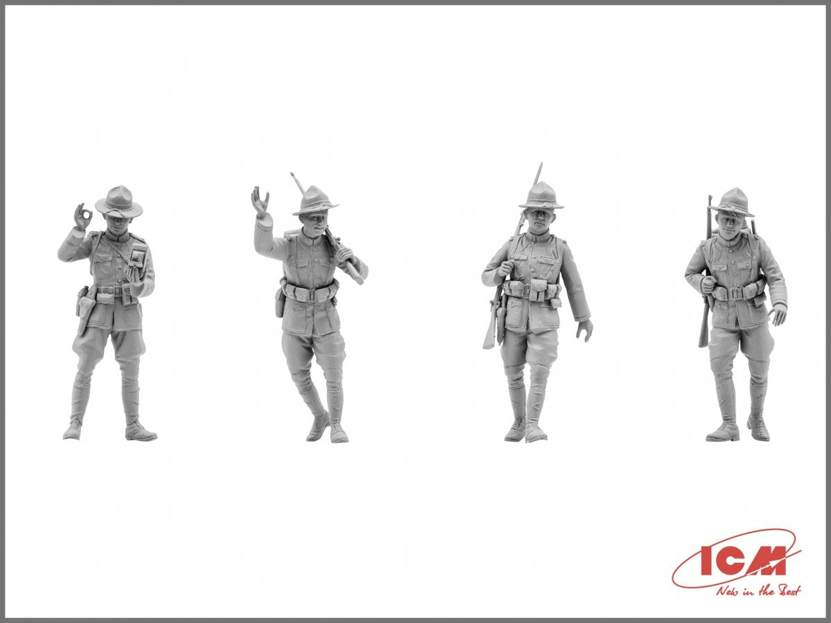 ICM 35689 US Infantry (1917) 4 figures 1/35 – Bild 8