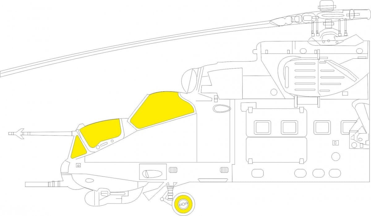Eduard BIG49355 Mi-35M ZVEZDA 1/48 – imagen 8
