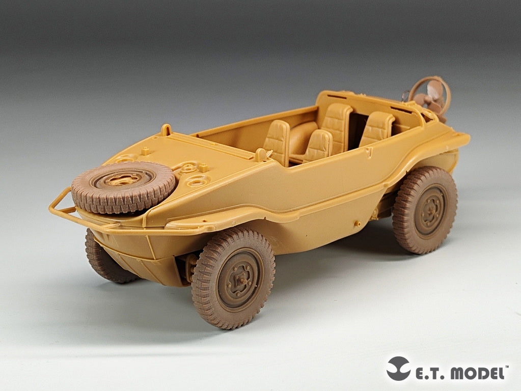 E.T. Model P35-135 WWII German Schwimmwagen Type166 Sagged wheels Narrow For TAMIYA Kit 1/35 – Bild 7