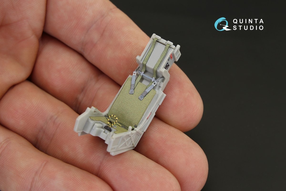Quinta Studio QD32080 F/A-18E 3D-Printed &amp;amp; coloured Interior on decal paper (for Trumpeter kit) 1/32 – imagen 11