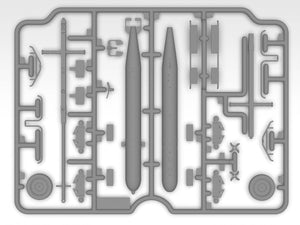 ICM 48404 WWII German Torpedo Trailer 1/48 – imagen 9