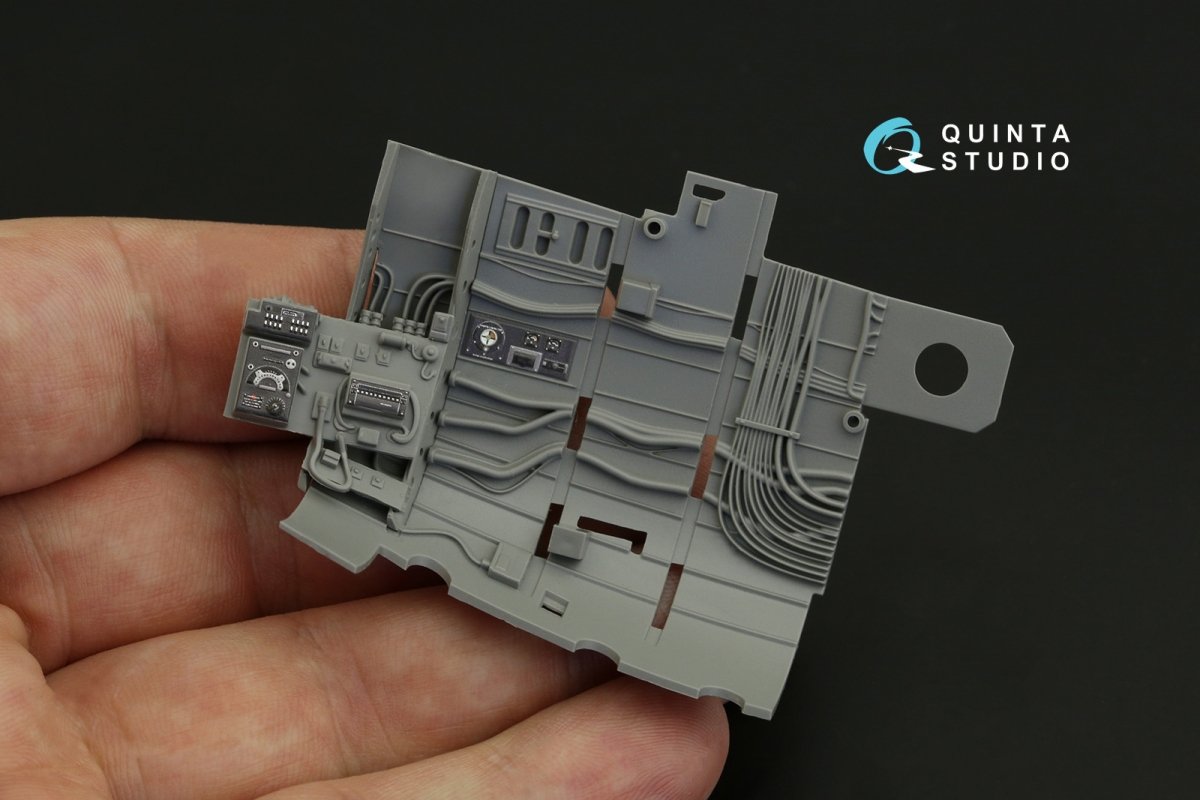 Quinta Studio QD32150 Avro Lancaster B. Mk.I/III 3D-Printed &amp;amp; coloured Interior on decal paper (Border Model) 1/32 – imagen 12