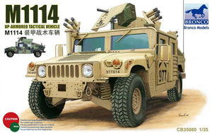 Bronco CB35080 M1114 Up-Armored Tactical Vehicle 1/35