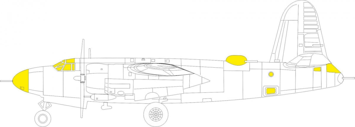 Eduard BIG49421 B-26B Marauder PART I ICM 1/48 – immagine 4