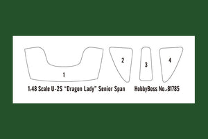 Hobby Boss 81785 U-2S “Dragon Lady” Senior Span 1/48 – immagine 3