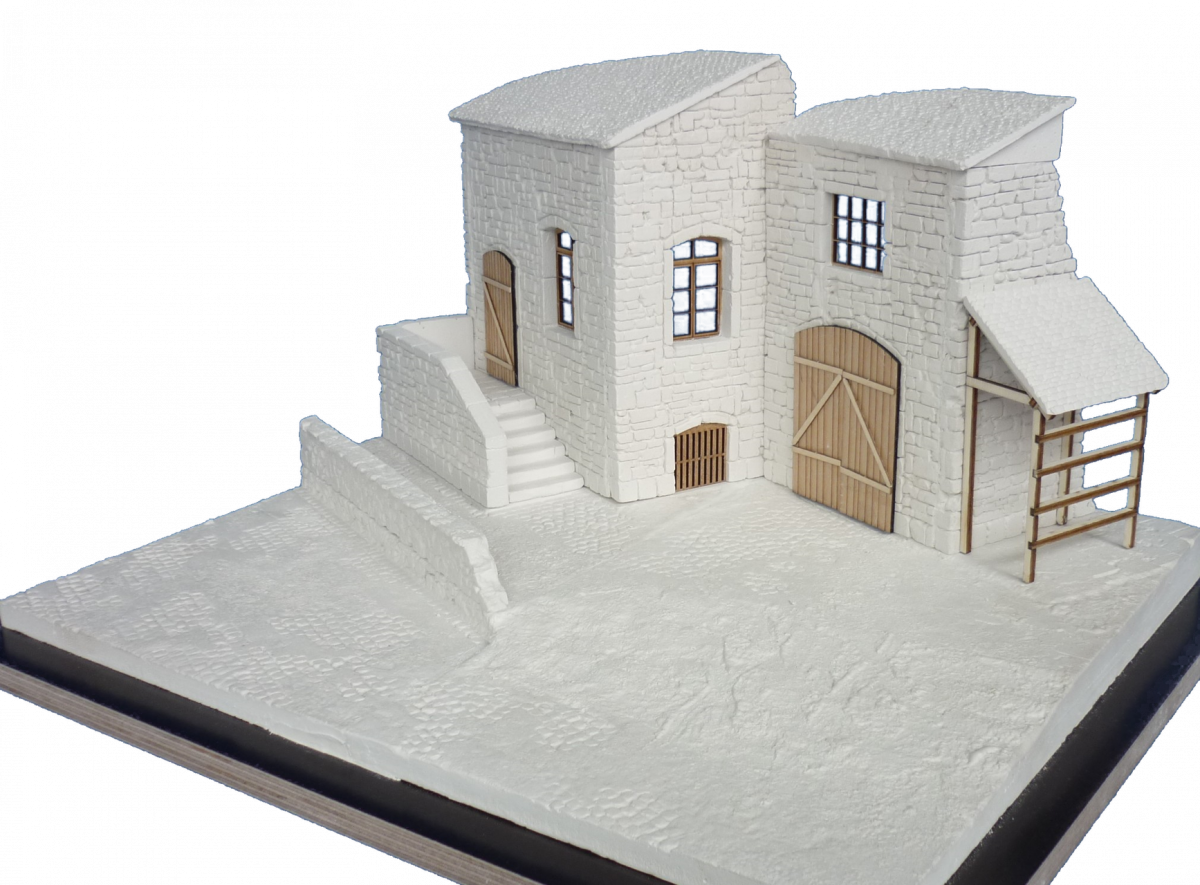 RT-Diorama 35279 Socle de diorama : Ferme des Ardennes 1/35  – image 2